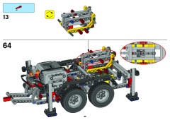 LEGO 8258 instructions page 14 – build guide